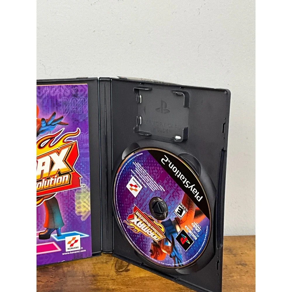 DDRMAX Dance‎ Dance Revolution PS2 Game Disc Only Tested Konami Rhythm Music